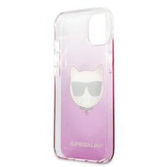 Karl Lagerfeld Kryt Karl Lagerfeld KLHCP13SCTRP Apple iPhone 13 mini hardcase pink Choupette Head