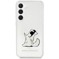 Karl Lagerfeld Kryt Karl Lagerfeld KLHCS23MCFNRC Samsung Galaxy S23+ Plus transparent hardcase Choupette Fun