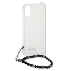 Guess Kryt Guess GUHCP12MKPSBK iPhone 12/12 Pro 6,1" Transparent hardcase Black Pearl