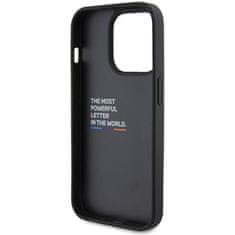 MobilPouzdra.cz Kryt BMW BMHCP15L22PTDK Apple iPhone 15 Pro Leather Stamp Tricolor black