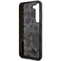 Guess Kryt Guess GUHCS23MHCFWSK Samsung Galaxy S23+ Plus black hardcase Flower Collection