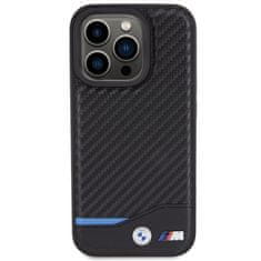 MobilPouzdra.cz Kryt BMW BMHCP15L22NBCK Apple iPhone 15 Pro Leather Carbon black