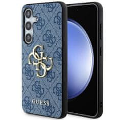 Guess Kryt Guess GUHCS24M4GMGBL Samsung Galaxy S24+ Plus hardcase 4G Big Metal Logo blue