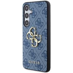 Guess Kryt Guess GUHCS24M4GMGBL Samsung Galaxy S24+ Plus hardcase 4G Big Metal Logo blue