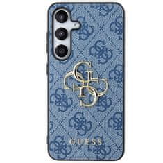 Guess Kryt Guess GUHCS24M4GMGBL Samsung Galaxy S24+ Plus hardcase 4G Big Metal Logo blue