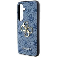 Guess Kryt Guess GUHCS24M4GMGBL Samsung Galaxy S24+ Plus hardcase 4G Big Metal Logo blue