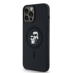 Karl Lagerfeld Kryt Karl Lagerfeld KLHMP13LSCMKCRHK Apple iPhone 13 / 13 Pro hardcase Silicone Karl & Choupette MagSafe black