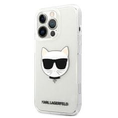 Karl Lagerfeld Kryt Karl Lagerfeld KLHCP13XCTR Apple iPhone 13 Pro Max hardcase transparent Choupette Head