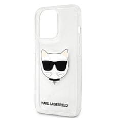 Karl Lagerfeld Kryt Karl Lagerfeld KLHCP13XCTR Apple iPhone 13 Pro Max hardcase transparent Choupette Head