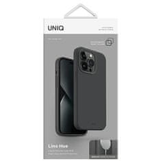 MobilPouzdra.cz Kryt UNIQ Lino Hue Apple iPhone 14 Plus / 15 Plus Magclick Charging charcoal grey