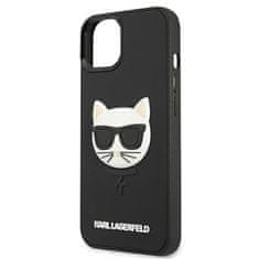 Karl Lagerfeld Kryt Karl Lagerfeld KLHCP13SCH3DBK Apple iPhone 13 mini black hardcase 3D Rubber Choupette