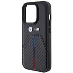 MobilPouzdra.cz Kryt BMW BMHCP15L22NSTB Apple iPhone 15 Pro Stamped Tricolor Stripe black