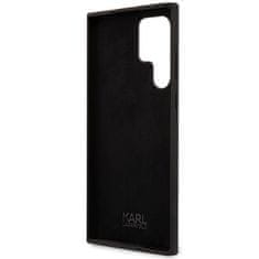 Karl Lagerfeld Kryt Karl Lagerfeld KLHCS24LSNCHBCK Samsung Galaxy S24 Ultra hardcase Silicone Choupette black