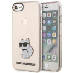 Karl Lagerfeld Kryt Karl Lagerfeld KLHCI8HNCHTCP Apple iPhone SE 2022/SE 2020/8/7 pink hardcase Ikonik Choupette