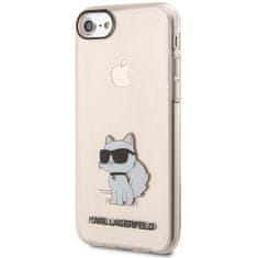 Karl Lagerfeld Kryt Karl Lagerfeld KLHCI8HNCHTCP Apple iPhone SE 2022/SE 2020/8/7 pink hardcase Ikonik Choupette