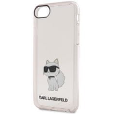 Karl Lagerfeld Kryt Karl Lagerfeld KLHCI8HNCHTCP Apple iPhone SE 2022/SE 2020/8/7 pink hardcase Ikonik Choupette