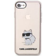 Karl Lagerfeld Kryt Karl Lagerfeld KLHCI8HNCHTCP Apple iPhone SE 2022/SE 2020/8/7 pink hardcase Ikonik Choupette