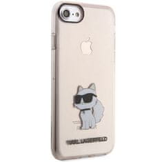 Karl Lagerfeld Kryt Karl Lagerfeld KLHCI8HNCHTCP Apple iPhone SE 2022/SE 2020/8/7 pink hardcase Ikonik Choupette