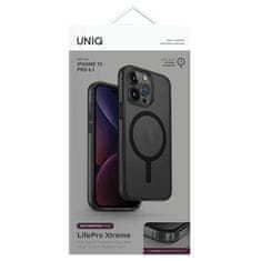 MobilPouzdra.cz Kryt UNIQ LifePro Xtreme Apple iPhone 15 Pro MagClick Charging frost smoke