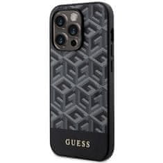 Guess Kryt Guess GUHMP14XHGCFSEK Apple iPhone 14 Pro Max black hardcase GCube Stripes MagSafe