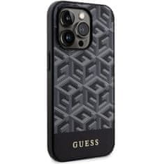 Guess Kryt Guess GUHMP14XHGCFSEK Apple iPhone 14 Pro Max black hardcase GCube Stripes MagSafe