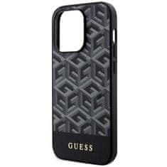 Guess Kryt Guess GUHMP14XHGCFSEK Apple iPhone 14 Pro Max black hardcase GCube Stripes MagSafe