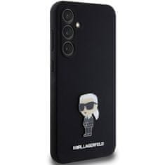 Karl Lagerfeld Kryt Karl Lagerfeld KLHCS23FEMHKNPK Samsung Galaxy S23 FE Silicone Ikonik Metal Pin black