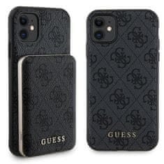 Guess Kryt Guess GUBPM5N614GEMGK Apple iPhone 11 hardcase + Powerbank 5000mAh MagSafe 4G Metal Logo black