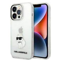 Karl Lagerfeld Kryt Karl Lagerfeld KLHCP14XHNCHTCT Apple iPhone 14 Pro Max transparent hardcase IML NFT Choupette