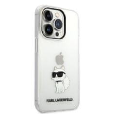 Karl Lagerfeld Kryt Karl Lagerfeld KLHCP14XHNCHTCT Apple iPhone 14 Pro Max transparent hardcase IML NFT Choupette