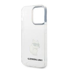 Karl Lagerfeld Kryt Karl Lagerfeld KLHCP14XHNCHTCT Apple iPhone 14 Pro Max transparent hardcase IML NFT Choupette