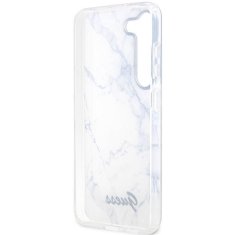 Guess Kryt Guess GUHCS23MPCUMAH Samsung Galaxy S23+ Plus white hardcase Marble