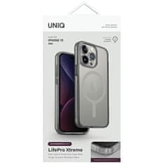 MobilPouzdra.cz Kryt UNIQ LifePro Xtreme Apple iPhone 15 Pro MagClick Charging frost grey