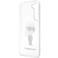 Karl Lagerfeld Kryt Karl Lagerfeld KLHCS23SHNIKTCT Samsung Galaxy S23 transparent hardcase Ikonik Karl Lagerfeld