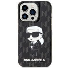 Karl Lagerfeld Kryt Karl Lagerfeld KLHCP15LHNKMKLK Apple iPhone 15 Pro hardcase Monogram Ikonik transparent