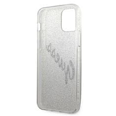 Guess Kryt Guess GUHCP12SPCUGLSGO Apple iPhone 12 mini gold hardcase Glitter Gradient Script