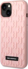 Karl Lagerfeld Kryt Karl Lagerfeld KLHCP14MRUPKLPP Apple iPhone 14 Plus / 15 Plus hardcase pink 3D Monogram