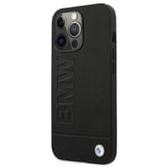 MobilPouzdra.cz Kryt BMW BMHCP13XSLLBK Apple iPhone 13 Pro Max black hardcase Signature Logo Imprint