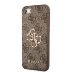 Guess Kryt Guess GUHCI84GMGBR Apple iPhone SE 2022/2020/8/7 brown hardcase 4G Big Metal Logo