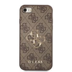 Guess Kryt Guess GUHCI84GMGBR Apple iPhone SE 2022/2020/8/7 brown hardcase 4G Big Metal Logo