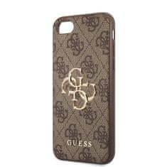 Guess Kryt Guess GUHCI84GMGBR Apple iPhone SE 2022/2020/8/7 brown hardcase 4G Big Metal Logo