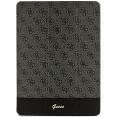 Guess Kryt Guess GUFCP12PS4SGK Apple iPad Pro 12.9 2020/2021/2022 (4, 5, 6 gen) black 4G Stripe Allover