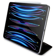 Guess Kryt Guess GUFCP12PS4SGK Apple iPad Pro 12.9 2020/2021/2022 (4, 5, 6 gen) black 4G Stripe Allover