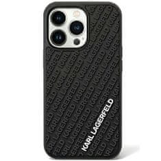 Karl Lagerfeld Kryt Karl Lagerfeld KLHCN613DMKRLK Apple iPhone XR / 11 hardcase 3D Rubber Multi Logo black