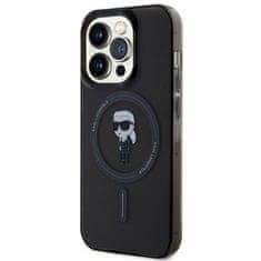 Karl Lagerfeld Kryt Karl Lagerfeld KLHMP15XHFCKNOK Apple iPhone 15 Pro Max hardcase IML Ikonik MagSafe black