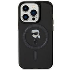 Karl Lagerfeld Kryt Karl Lagerfeld KLHMP15XHFCKNOK Apple iPhone 15 Pro Max hardcase IML Ikonik MagSafe black