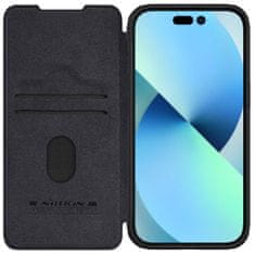 Nillkin Kryt Qin Leather Pro with camera cover Apple iPhone 15 Plus / 14 Plus black