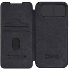 Nillkin Kryt Qin Leather Pro with camera cover Apple iPhone 15 Plus / 14 Plus black