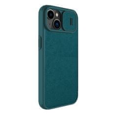 Nillkin Kryt Qin Leather Pro Case Apple iPhone 14 Plus / 15 Plus green