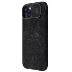 Nillkin Kryt Qin Leather Pro with camera cover Apple iPhone 15 Plus / 14 Plus black